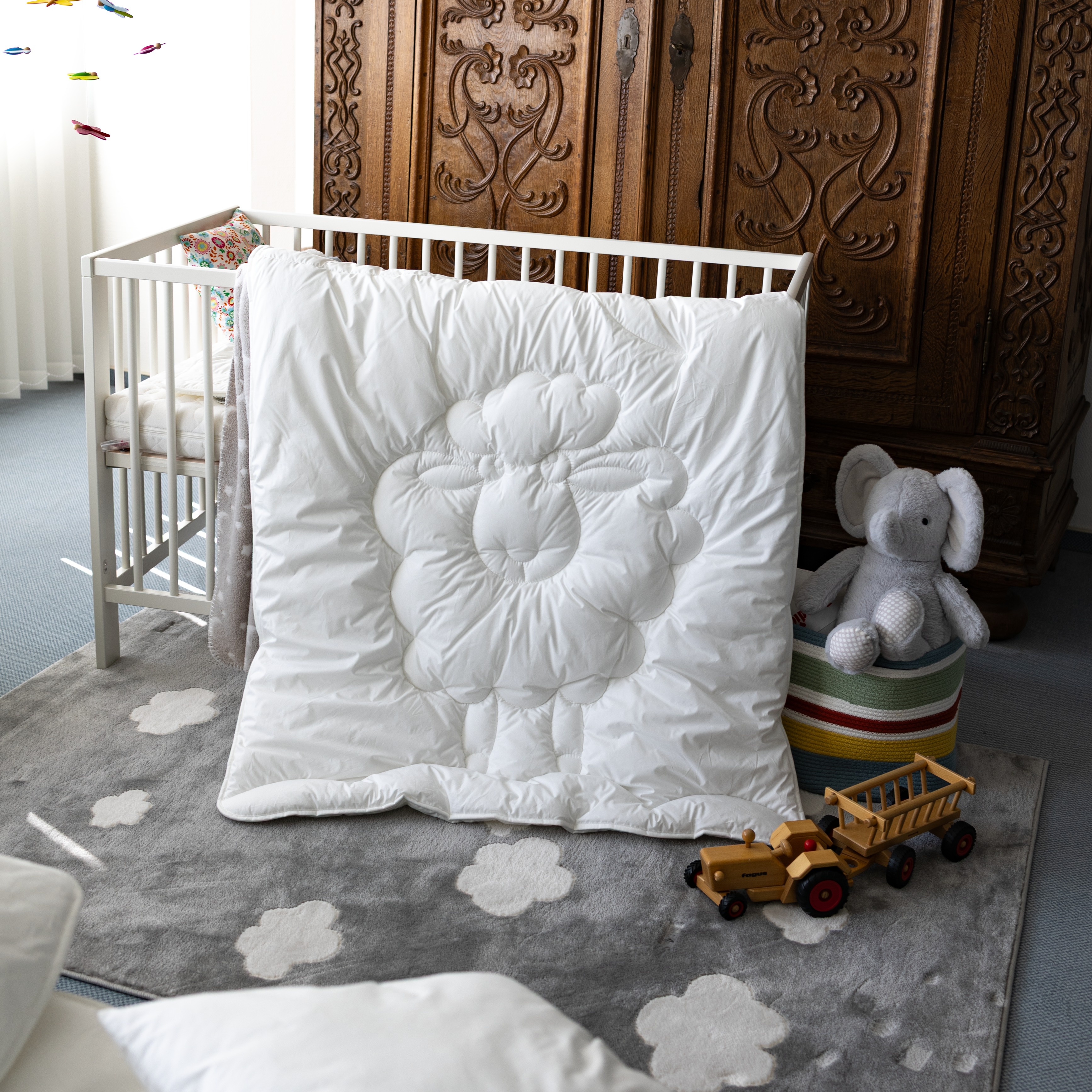 Lova Bio · FASER · Kinder-Ganzjahresdecke