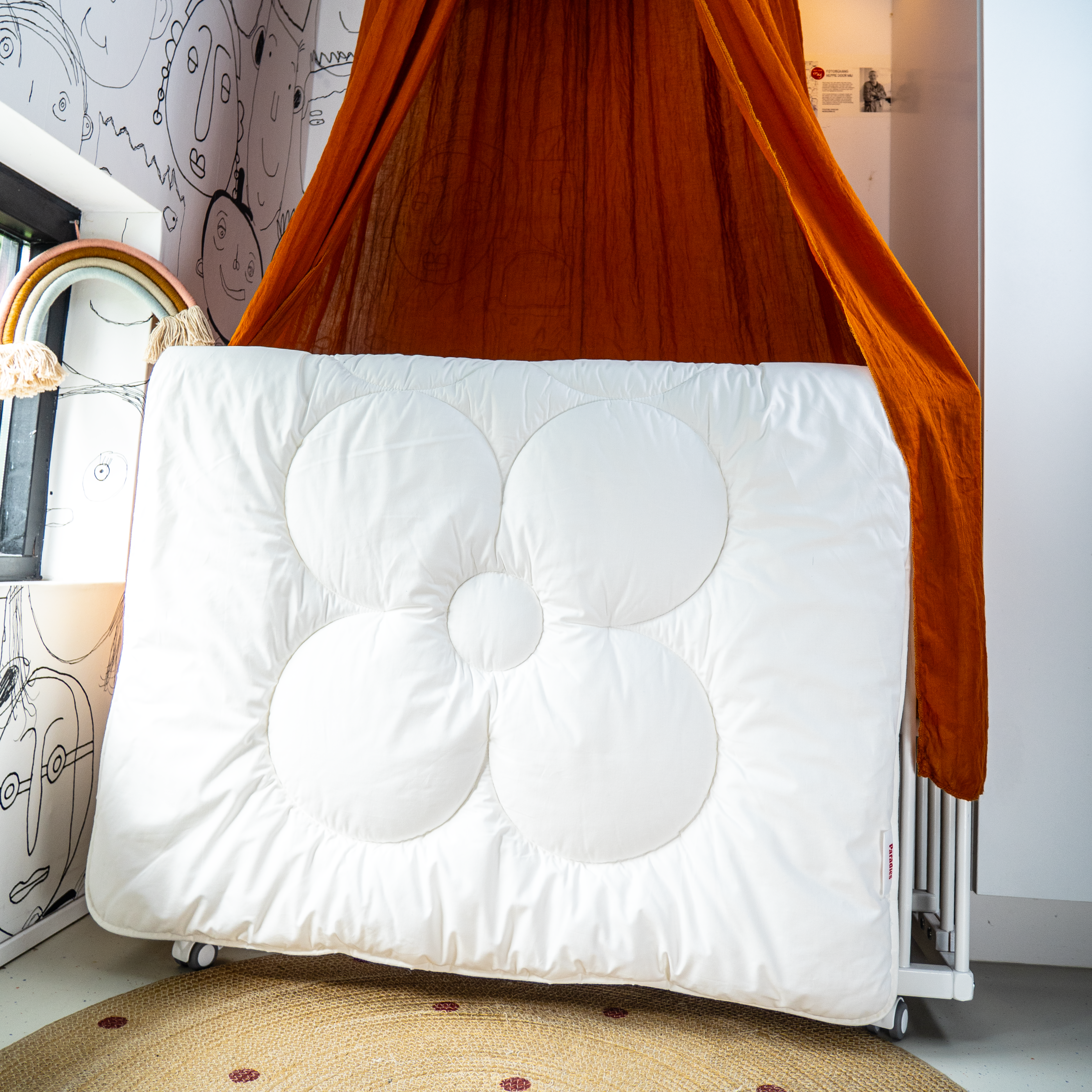 Kinderbetten-Set Prima Bio · Ganzjahresdecke + Kopfkissen