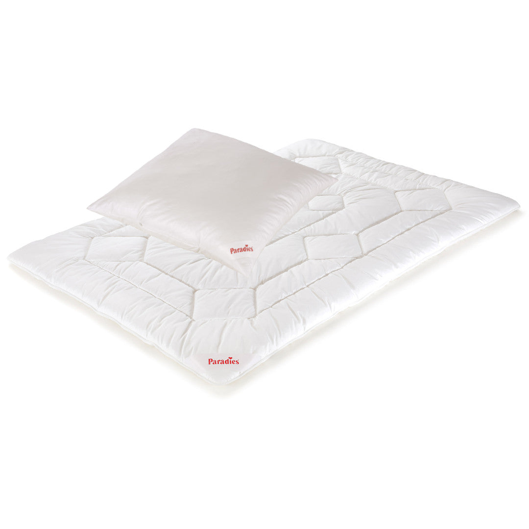 Winterbetten-Set · Faserdecke + Kopfkissen